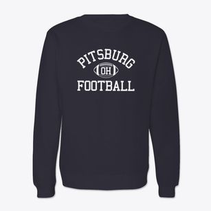 Pitsburg Ohio Football Crewneck Sweatshirt