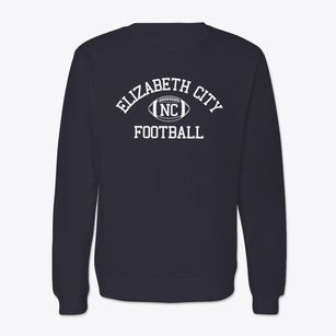 Elizabeth City North Carolina Football Crewneck Sweatshirt