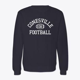 Conesville Ohio Football Crewneck Sweatshirt