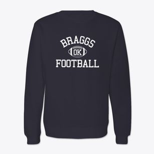 Braggs Oklahoma Football Crewneck Sweatshirt