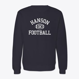Hanson Oklahoma Football Crewneck Sweatshirt