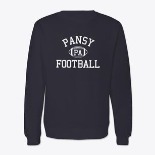 Pansy Pennsylvania Football Crewneck Sweatshirt