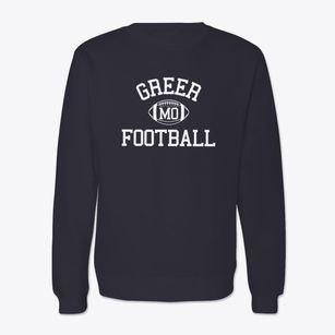 Greer Missouri Football Crewneck Sweatshirt