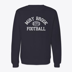 Miry Brook Connecticut Football Crewneck Sweatshirt