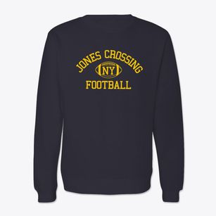 Jones Crossing New York Football Crewneck Sweatshirt