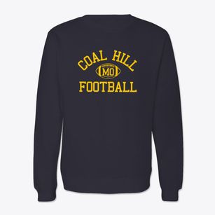 Coal Hill Missouri Football Crewneck Sweatshirt