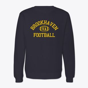 Brookhaven Virginia Football Crewneck Sweatshirt