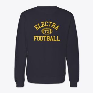 Electra Texas Football Crewneck Sweatshirt