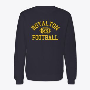 Royalton Minnesota Football Crewneck Sweatshirt