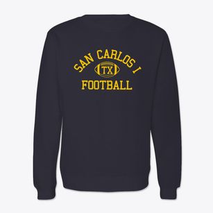 San Carlos I Texas Football Crewneck Sweatshirt