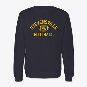 Stevensville Pennsylvania Football Crewneck Sweatshirt