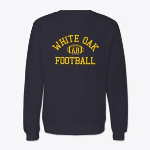 White Oak Arkansas Football Crewneck Sweatshirt