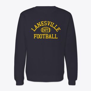 Lanesville New York Football Crewneck Sweatshirt