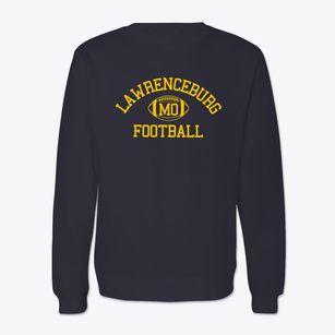 Lawrenceburg Missouri Football Crewneck Sweatshirt