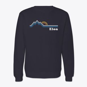 Elon Virginia Mountain View Crewneck Sweatshirt