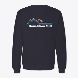 Donaldson Mill Alabama Mountain View Crewneck Sweatshirt