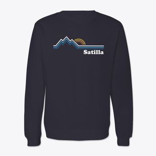 Satilla Georgia Mountain View Crewneck Sweatshirt