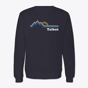 Talbot Oregon Mountain View Crewneck Sweatshirt