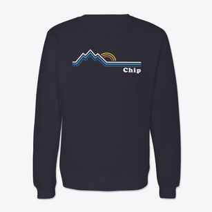 Chip North Carolina Mountain View Crewneck Sweatshirt