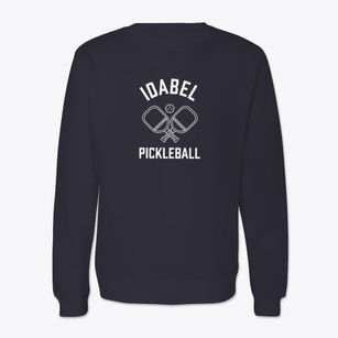 Idabel Oklahoma Pickleball Crewneck Sweatshirt