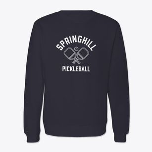 Springhill Oklahoma Pickleball Crewneck Sweatshirt