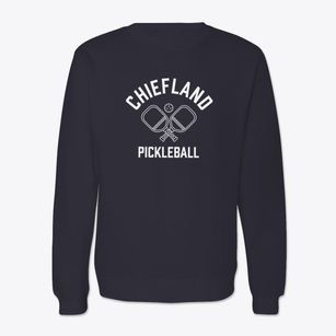 Chiefland Florida Pickleball Crewneck Sweatshirt