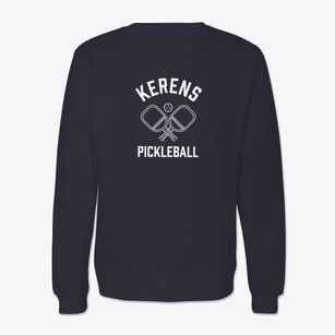Kerens Texas Pickleball Crewneck Sweatshirt