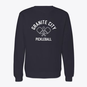 Granite City Illinois Pickleball Crewneck Sweatshirt