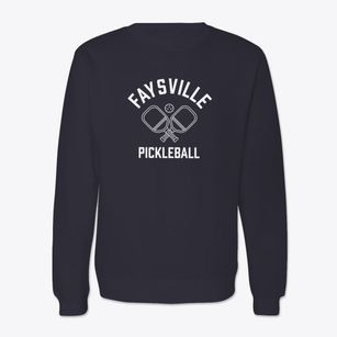 Faysville Texas Pickleball Crewneck Sweatshirt