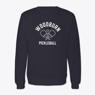 Woodburn Iowa Pickleball Crewneck Sweatshirt