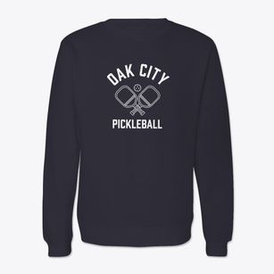 Oak City Tennessee Pickleball Crewneck Sweatshirt