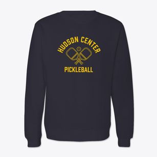 Hudson Center New Hampshire Pickleball Crewneck Sweatshirt