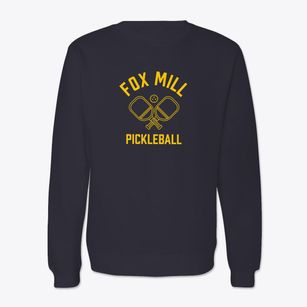 Fox Mill Oregon Pickleball Crewneck Sweatshirt