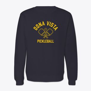 Dona Vista Florida Pickleball Crewneck Sweatshirt