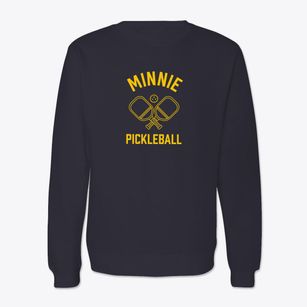 Minnie West Virginia Pickleball Crewneck Sweatshirt