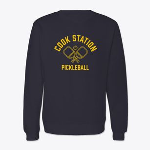 Cook Station Missouri Pickleball Crewneck Sweatshirt