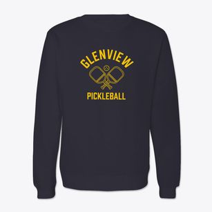 Glenview Illinois Pickleball Crewneck Sweatshirt