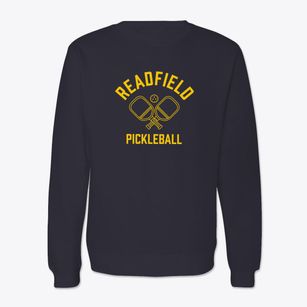 Readfield Maine Pickleball Crewneck Sweatshirt