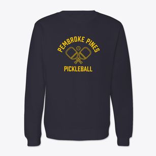 Pembroke Pines Florida Pickleball Crewneck Sweatshirt