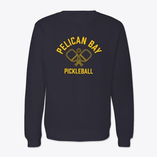 Pelican Bay Texas Pickleball Crewneck Sweatshirt