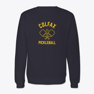 Colfax Indiana Pickleball Crewneck Sweatshirt