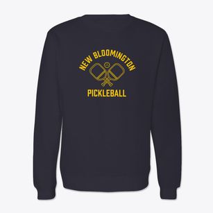 New Bloomington Ohio Pickleball Crewneck Sweatshirt