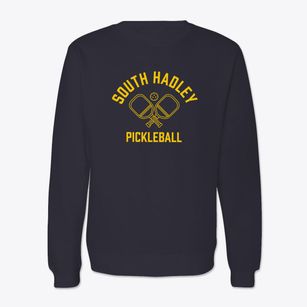 South Hadley Massachusetts Pickleball Crewneck Sweatshirt