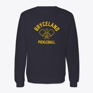 Bryceland Louisiana Pickleball Crewneck Sweatshirt