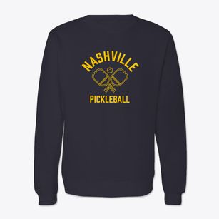 Nashville Kansas Pickleball Crewneck Sweatshirt