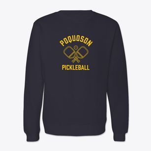 Poquoson Virginia Pickleball Crewneck Sweatshirt