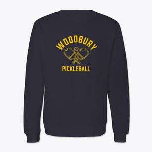 Woodbury Connecticut Pickleball Crewneck Sweatshirt
