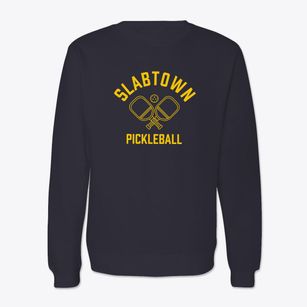 Slabtown Wisconsin Pickleball Crewneck Sweatshirt