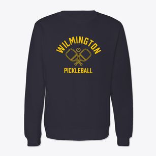 Wilmington Delaware Pickleball Crewneck Sweatshirt