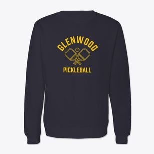 Glenwood Illinois Pickleball Crewneck Sweatshirt